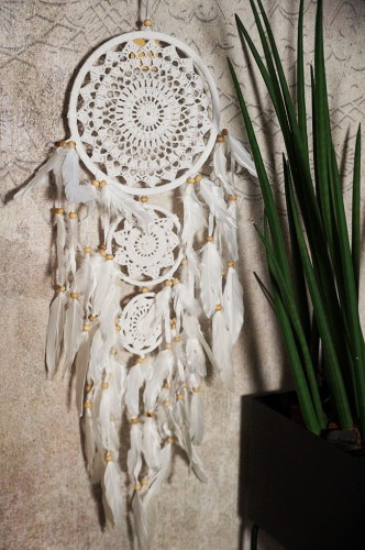 Łapacz snów średnica 22 cm / 9 kolorów  14682