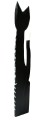 Kot z drewna 80 cm / 3 kolory    88487