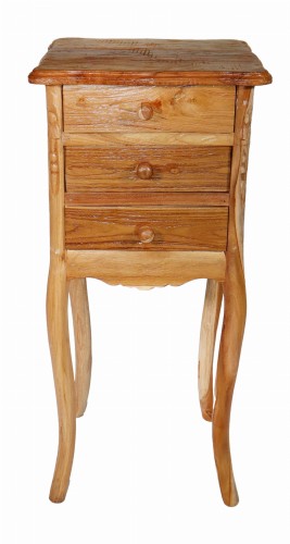 Szafka nocna z  teku wys. 70 cm (1) /2 kolory 61230