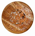 Stolik z teku wys. 25 cm/ 2 kolory 87379