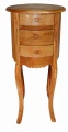 Szafka nocna z  teku wys. 70 cm / 2 kolory 41831