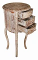 Szafka nocna z  teku wys. 70 cm / 2 kolory 98293