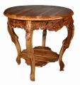 Stolik z teku wys. 80 cm  64642