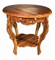 Stolik z teku wys. 80 cm  32691