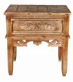 Szafka nocna z  drewna wys. 55 cm / 3 kolory  84558