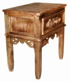 Szafka nocna z  drewna wys. 55 cm / 3 kolory  60761