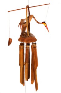 Dzwonek bambusowy 30 cm  