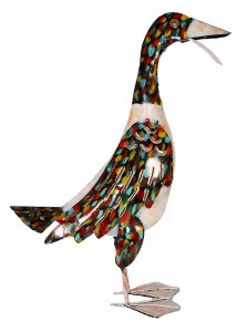 Metaloplastyka - kaczka 40 cm   
