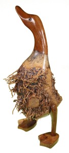 Kaczka z korzenia bambusa - 30 cm  
