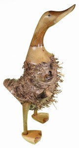Kaczka z korzenia bambusa  - 40 cm  