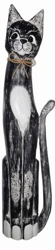 Kot z drewna - 80 cm / 5 kolorów 88322