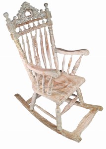 Fotel  bujany z teku  wys. 130 cm / 2 kolory 