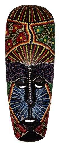 Maska drewniana - 50 cm  56083