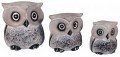 Sowa z drewna 7,5 cm / 4 kolory     51022
