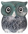 Sowa z drewna 10 cm / 4 kolory     18271