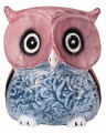 Sowa z drewna 10 cm / 4 kolory     98151