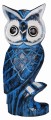 Sowa z drewna 30 cm / 3 kolory 27917