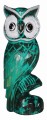 Sowa z drewna 40 cm / 4 kolory 13184