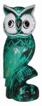 Sowa z drewna 40 cm / 4 kolory