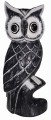 Sowa z drewna 40 cm / 4 kolory 27206