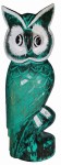 Sowa z drewna 50 cm /  4 kolory