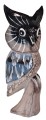 Sowa z drewna 15 cm / 4 kolory 15208