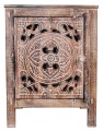 Szafka nocna z  drewna wys. 60 cm / 2 kolory  52214