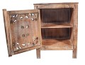 Szafka nocna z  drewna wys. 60 cm / 2 kolory  27896