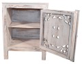 Szafka nocna z  drewna wys. 60 cm / 2 kolory  60542