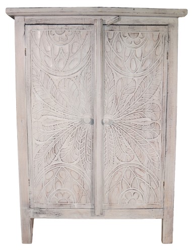 Szafka z  drewna wys. 95 cm  27006