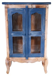 Szafka z  drewna wys. 100 cm / 2 kolory