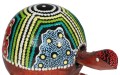 Żółw z kokosa z ruchomą  głową  - wys. 12 cm   85434