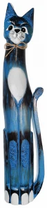 Kot z drewna - 60 cm / 4 kolory