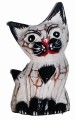 Kot z drewna -  8 cm / 3 kolory  38571
