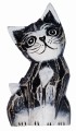 Kot z drewna - 10 cm / 3 kolory  45559