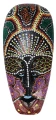 Maska drewniana - 20 cm     27507
