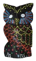 Sowa z drewna 10 cm  70827