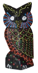 Sowa z drewna 12 cm