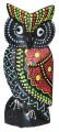 Sowa z drewna 14 cm   44685