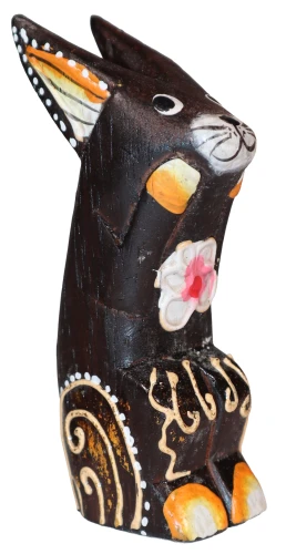 Królik z drewna - 12 cm  56246