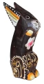 Królik z drewna - 14 cm  39552