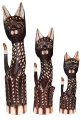 Kot  z drewna - 40 cm / 3 wzory 83885