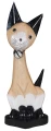 Kot z drewna - 25 cm / 4 kolory 30439