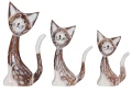 Kot z drewna  - 16 cm / 4 kolory 27885