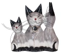 Kot z drewna  - 14 cm / 4 kolory   2960