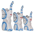 Słoń z drewna 14 cm / 3 kolory 74956