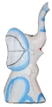 Słoń z drewna 16 cm / 3 kolory  25009