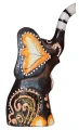 Słoń z drewna 18 cm / 3 kolory   71668