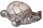 Żółw z drewna  długość 10 cm / 4 kolory