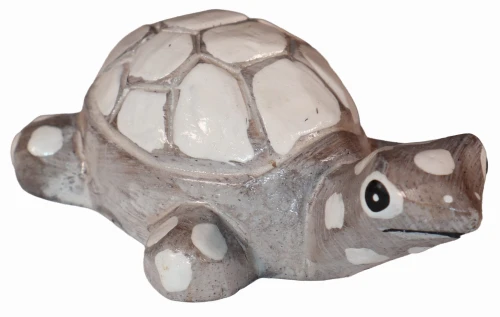 Żółw z drewna  długość 9 cm / 4 kolory 14542